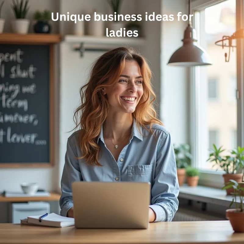 Unique business ideas for ladies