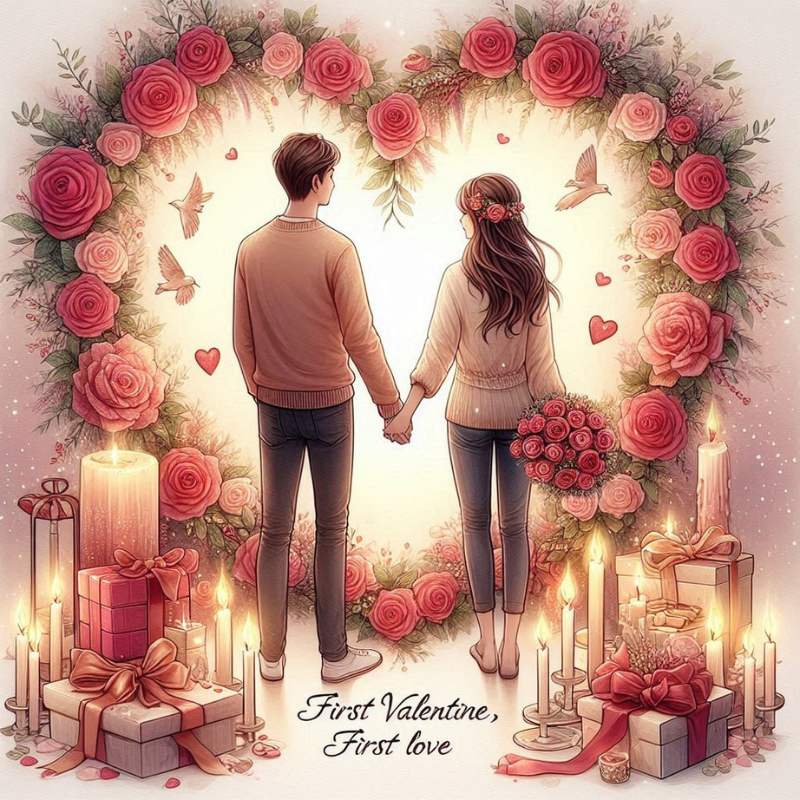 Unique first Valentine gift for boyfriend 