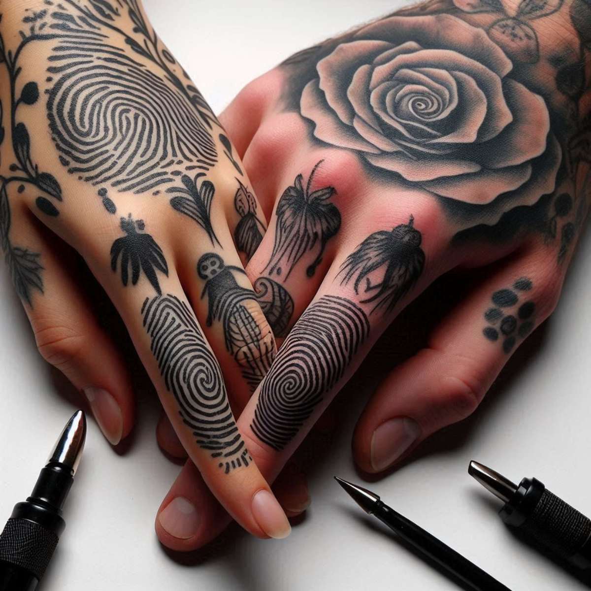 marriage ring tattoos8