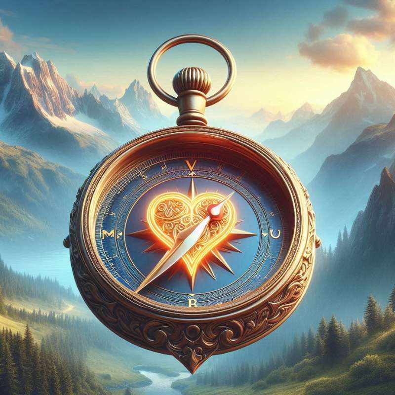  Heart-shaped Compass