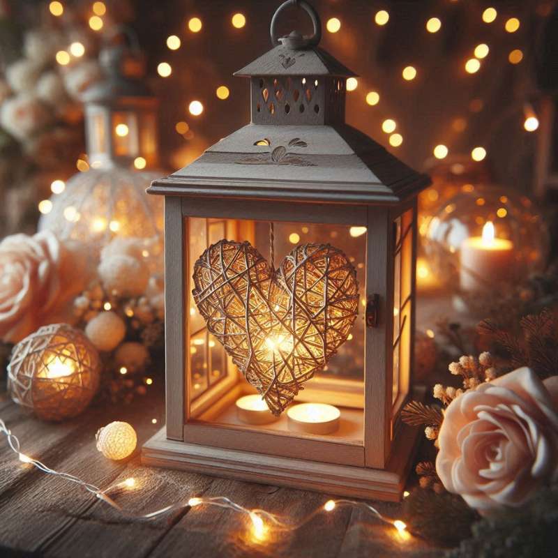 Heart-shaped Lantern