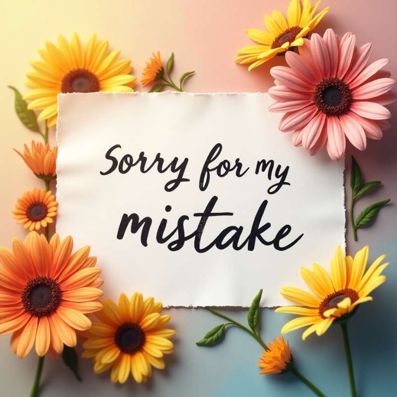 Romantic sorry for my mistake messages 2025 5 Sorry Messages for Friends