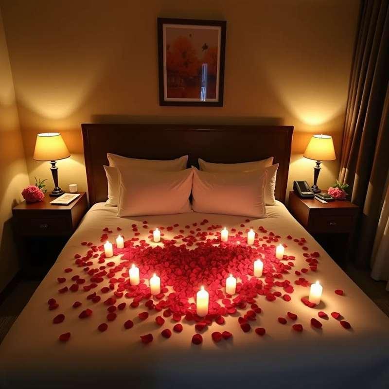 things to bring to a hotel for a romantic night 