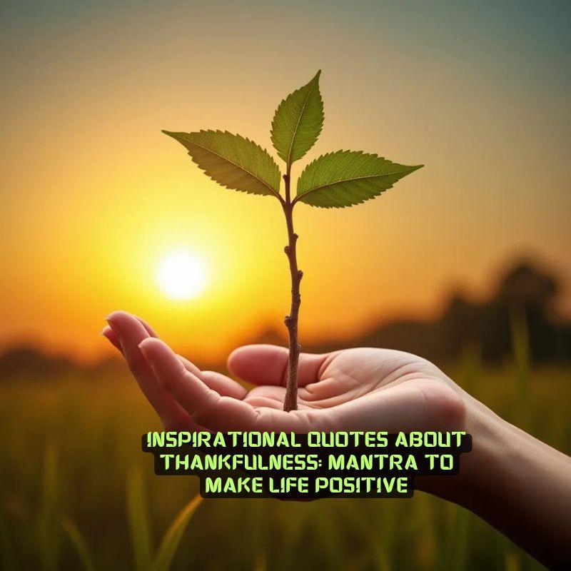 Inspirational quotes about thankfulness