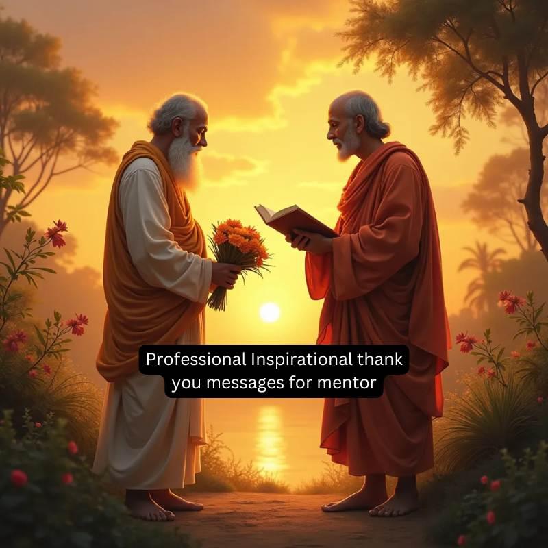 Inspirational thank you messages for mentor