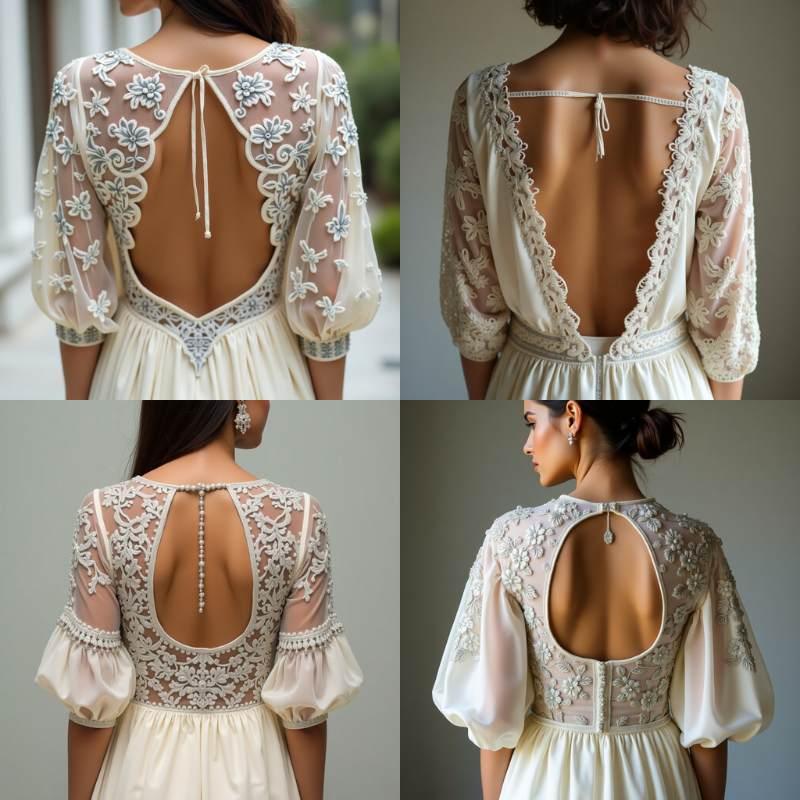 traditional blouse back neck designs images 2025 21 traditional blouse back