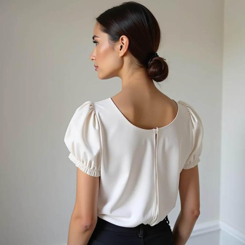 traditional blouse back neck designs images 2025 16 traditional blouse back