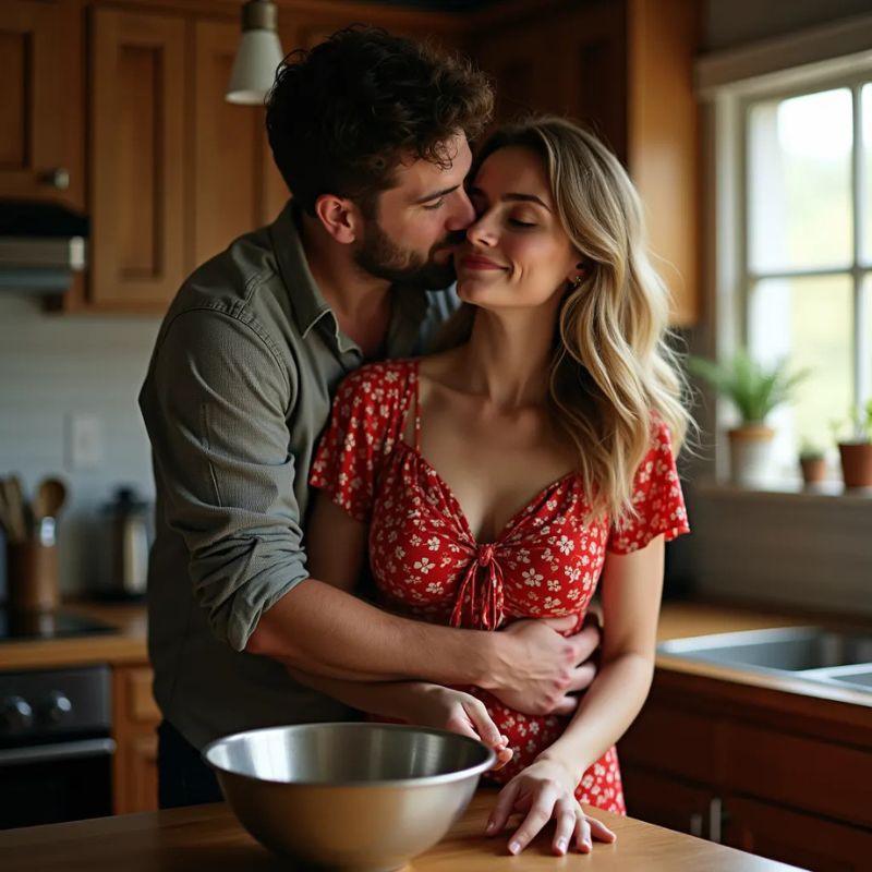 romance with kisses ideas