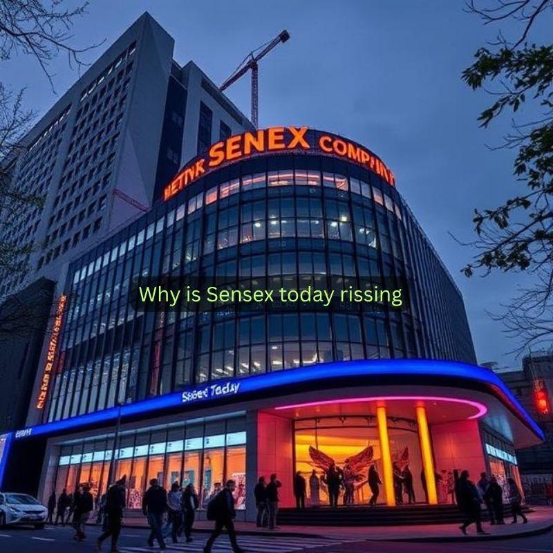Why is Sensex today rissing