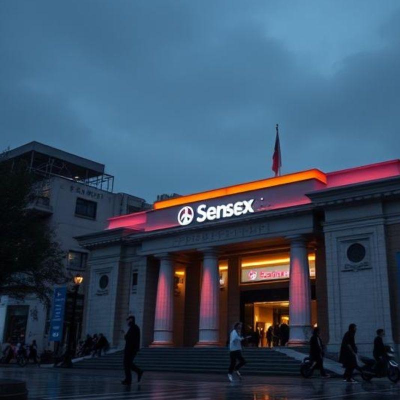 Why is Sensex today rissing